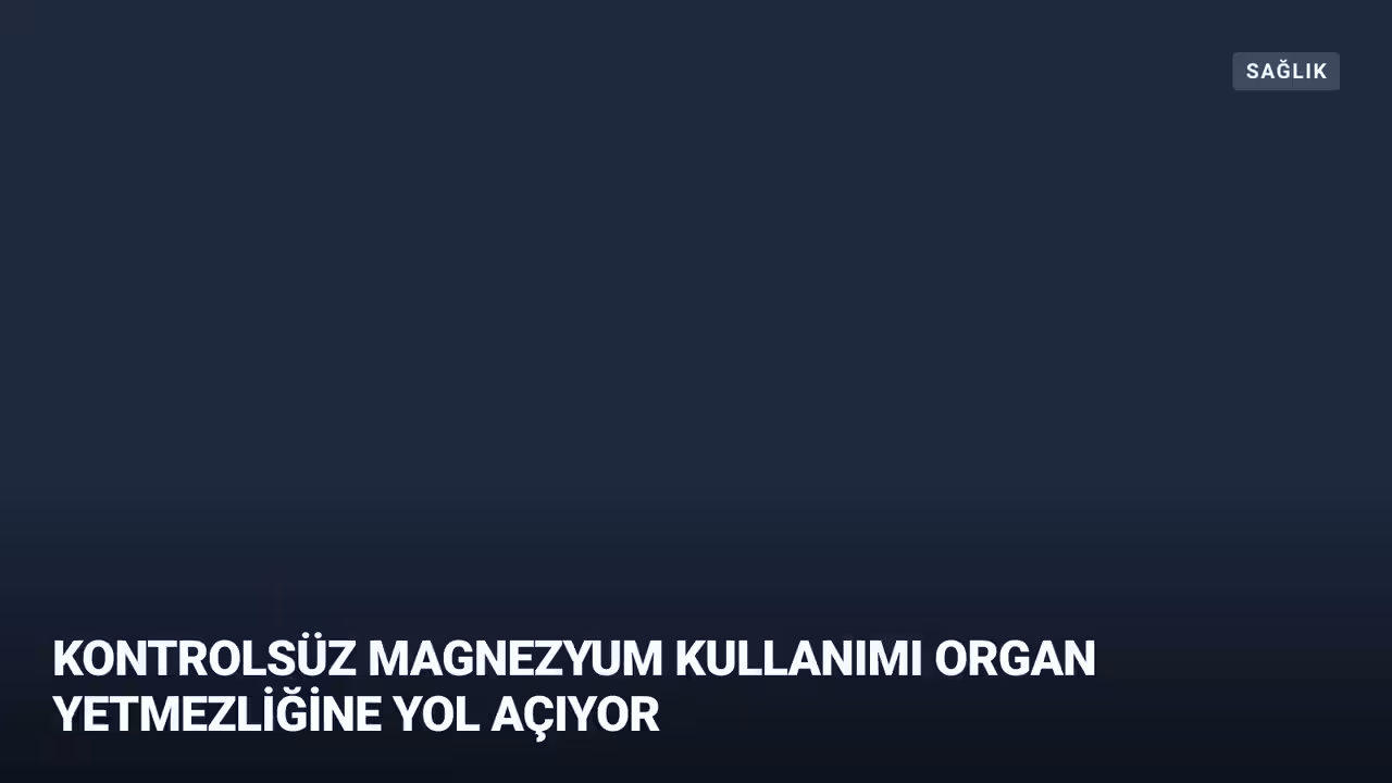 Sağlık konulu haberin kapak görseli