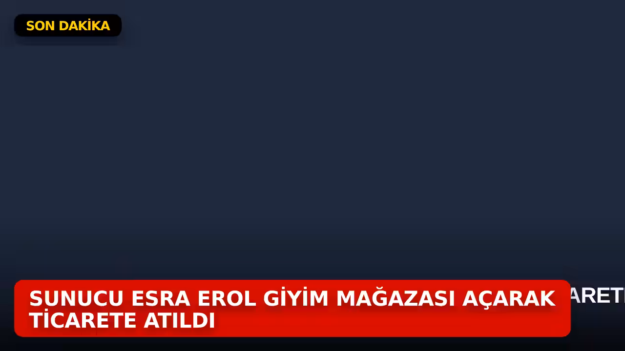 Esra Erol konulu haberin kapak görseli