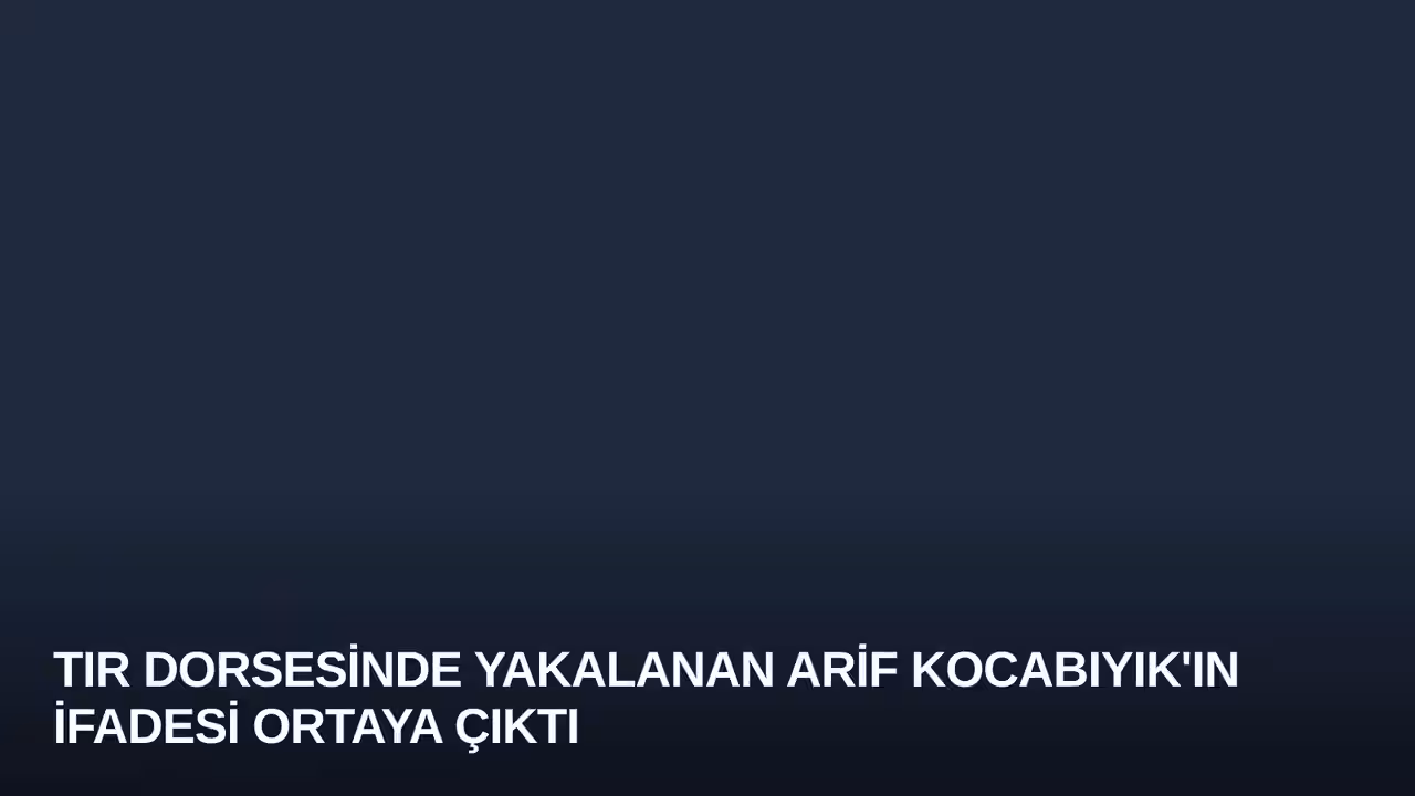 Arif Kocabıyık konulu haberin kapak görseli