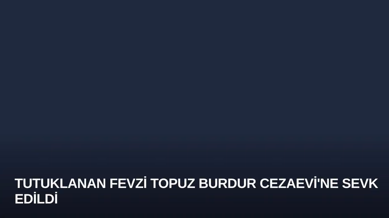 Fevzi Topuz konulu haberin kapak görseli