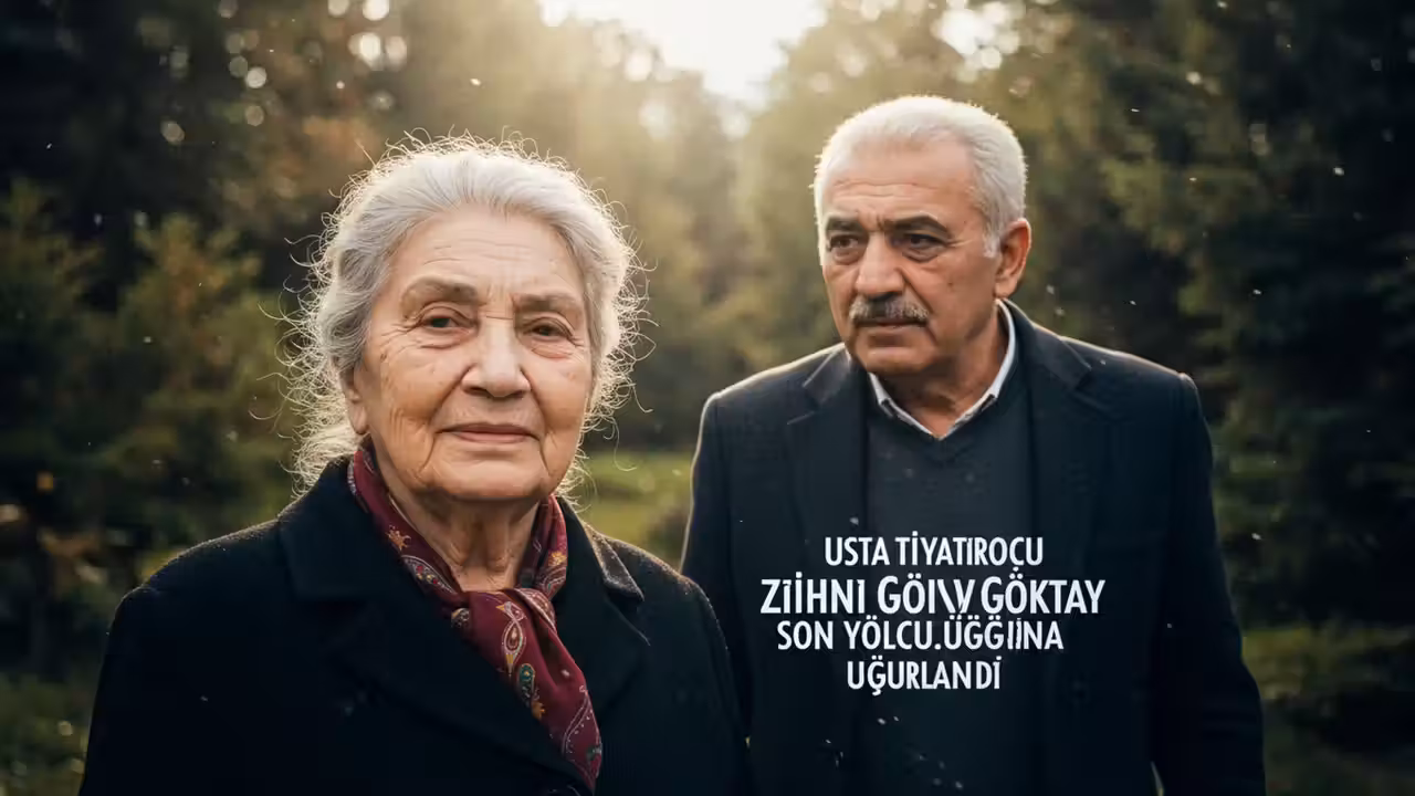 Usta Tiyatrocu Zihni Göktay Son Yolculuğuna Uğurlandı