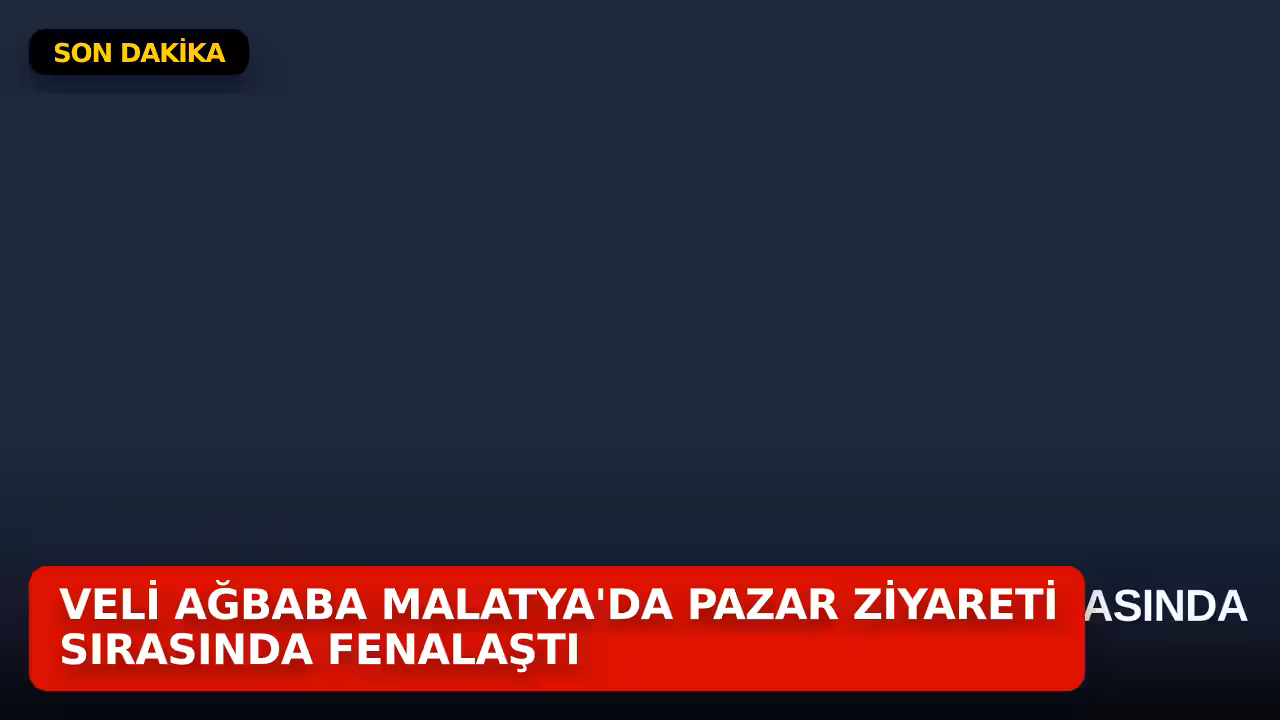 Veli Ağbaba konulu haberin kapak görseli