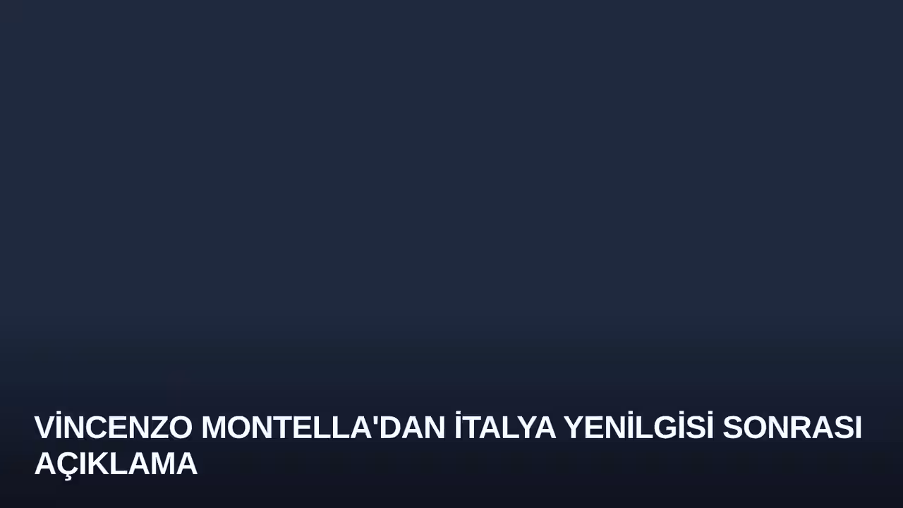Vincenzo Montella konulu haberin kapak görseli