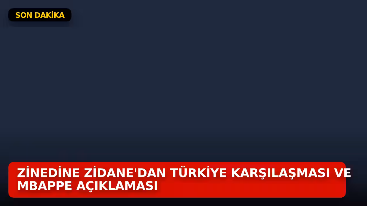 Zinedine Zidane konulu haberin kapak görseli