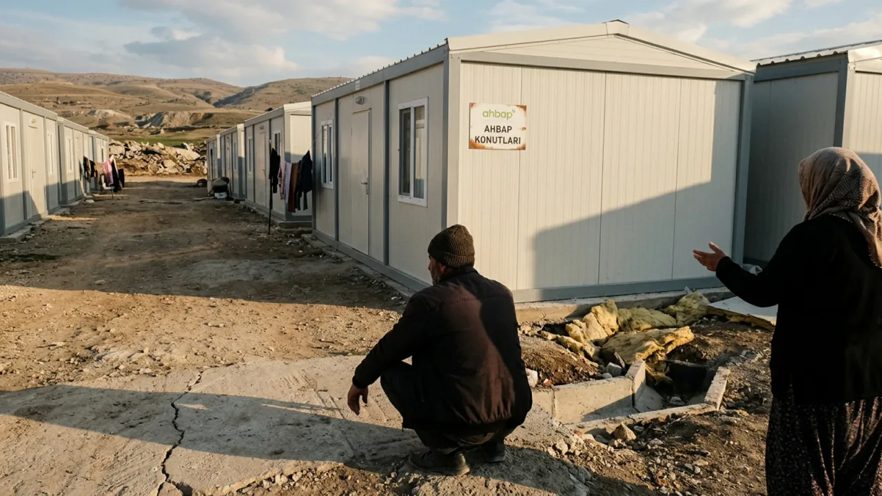 Ahbap Derneği'nin Deprem Konutlarına Depremzedelerden Tepki