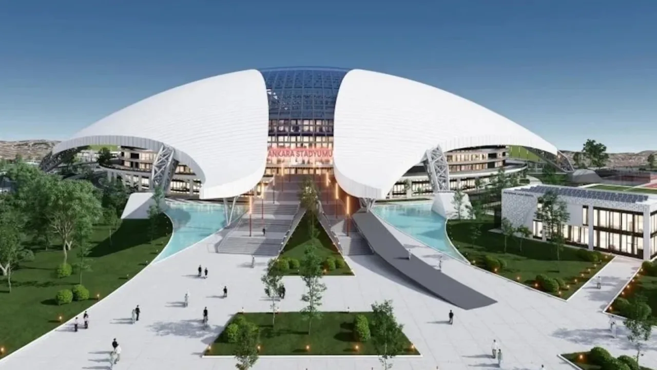 Ankara'nın 51 Bin Seyirci Kapasiteli Yeni Stadı Hızla Yükseliyor