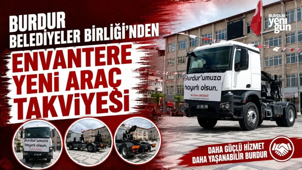 Burdur Belediyeler Birliğinden Temizlik Gücünü Artıracak Yatırım