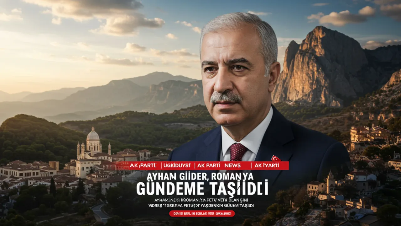 Ayhan Gider Romanya'da FETÖ Yapılanmasını Gündeme Taşıdı