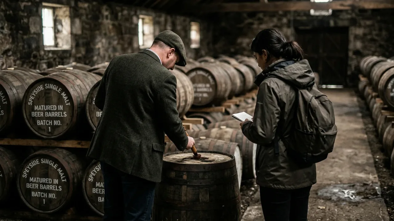 Bira Fıçısında Olgunlaşan İlk Tek Malt Viski Speyside'da Üretildi