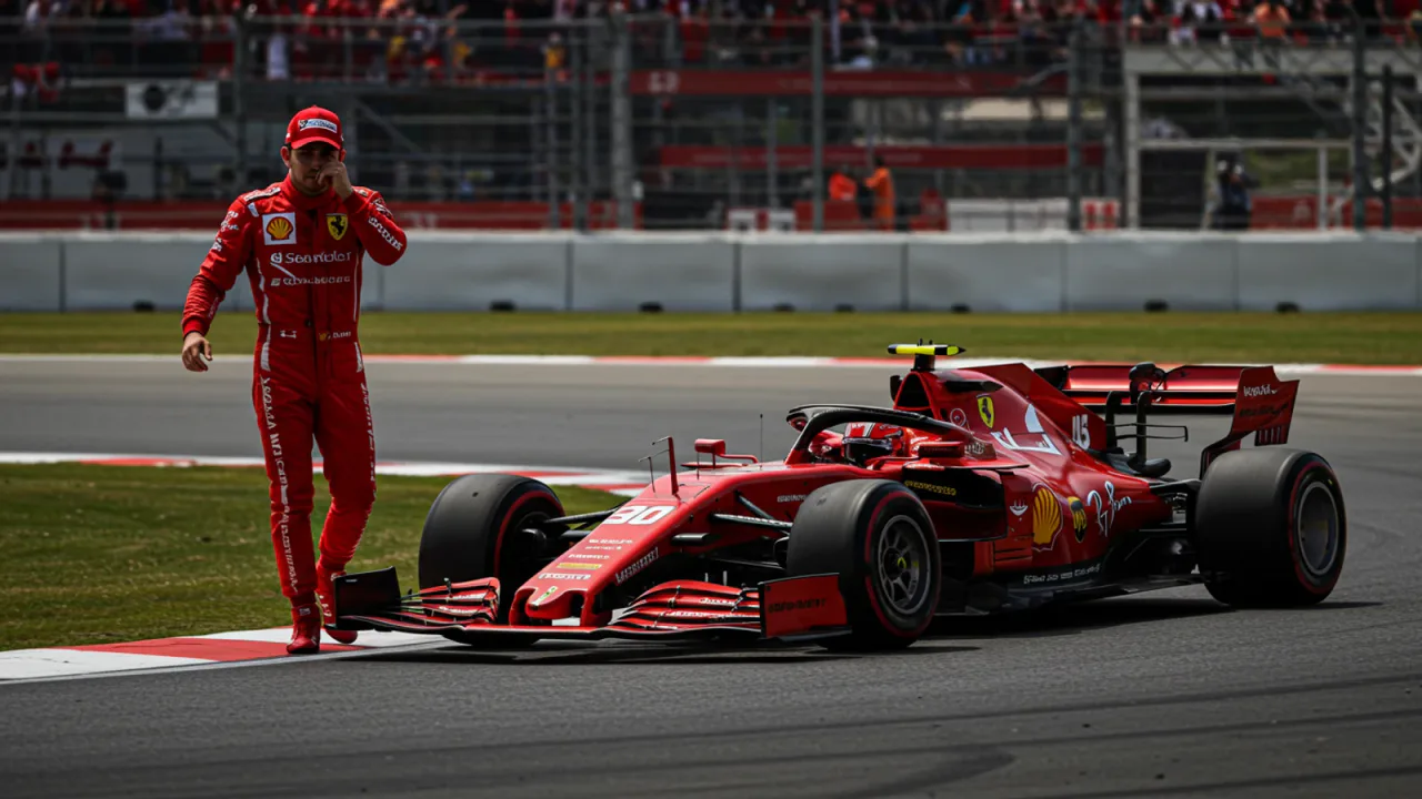 Büyük Britanya Grand Prix'sini Charles Leclerc Kazandı