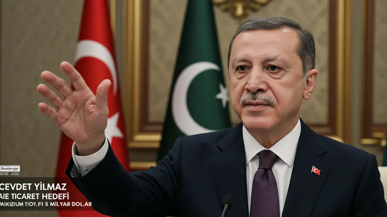 Cevdet Yılmaz: Pakistan ile Ticaret Hedefi 5 Milyar Dolar