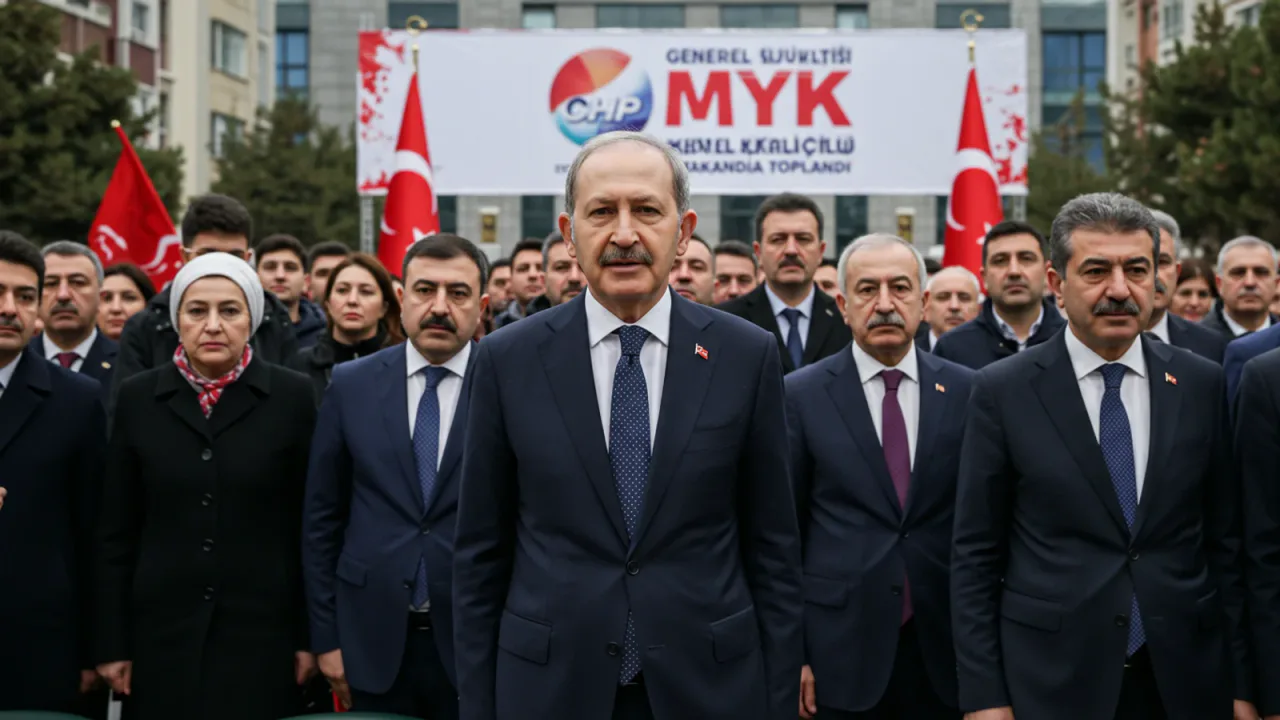 CHP MYK Toplantısı Kemal Kılıçdaroğlu Başkanlığında Toplandı