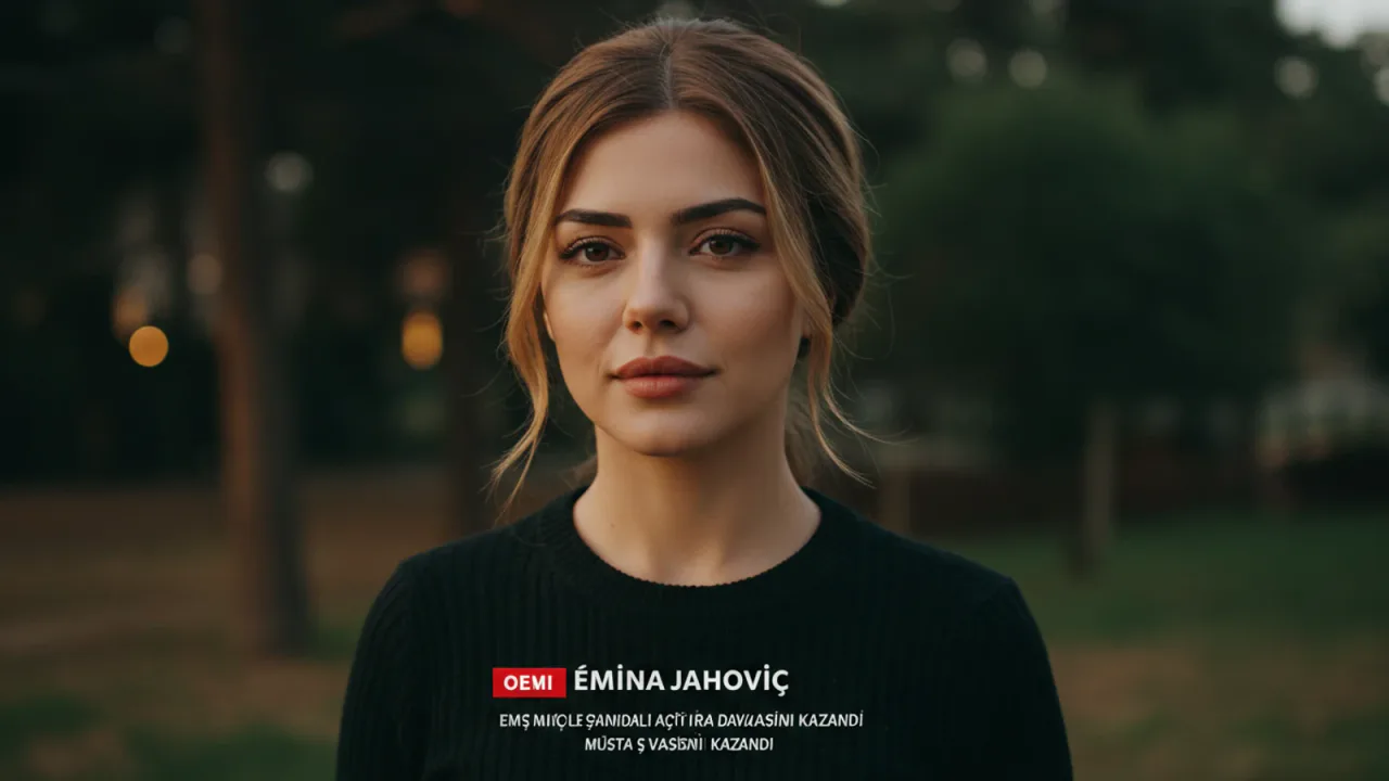 Emina Jahovic, Mustafa Sandal'a Açtığı İcra Davasını Kazandı