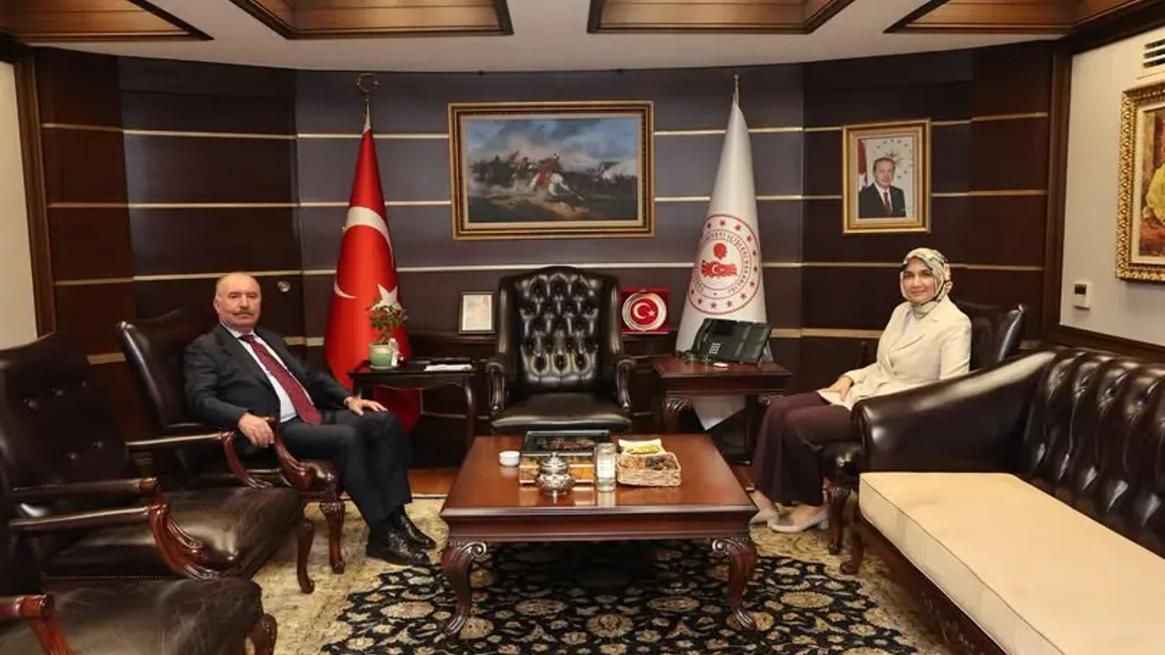 Çorum Valisi Ali Çalgan Bakanlıkta Kamu Hizmetlerini Görüştü