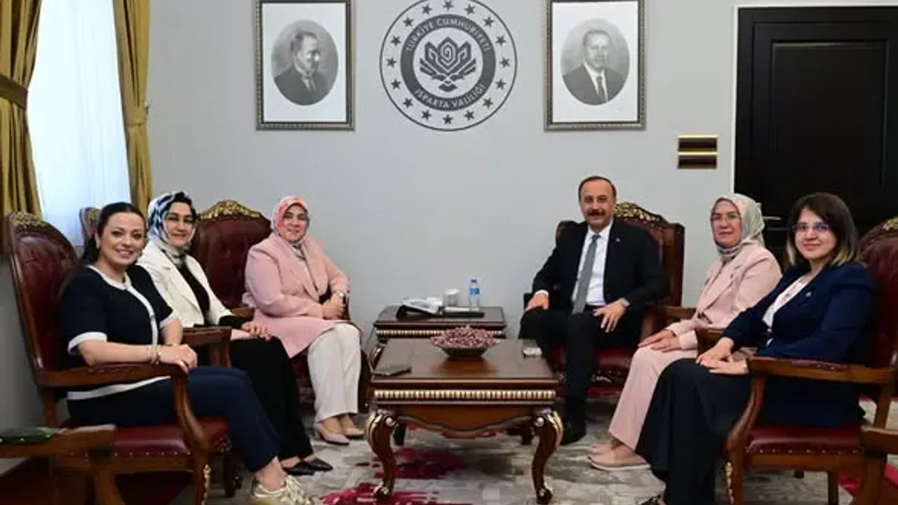 Tuğba Işık Ercan, Isparta Valisi Abdullah Erin'i Ziyaret Etti