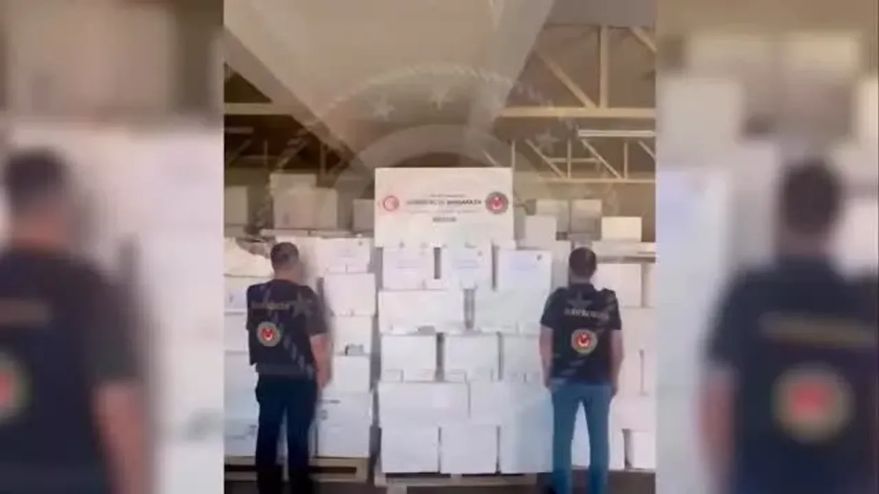Gümrük Muhafaza Ekiplerinden Mersin ve Ağrı'da Operasyon