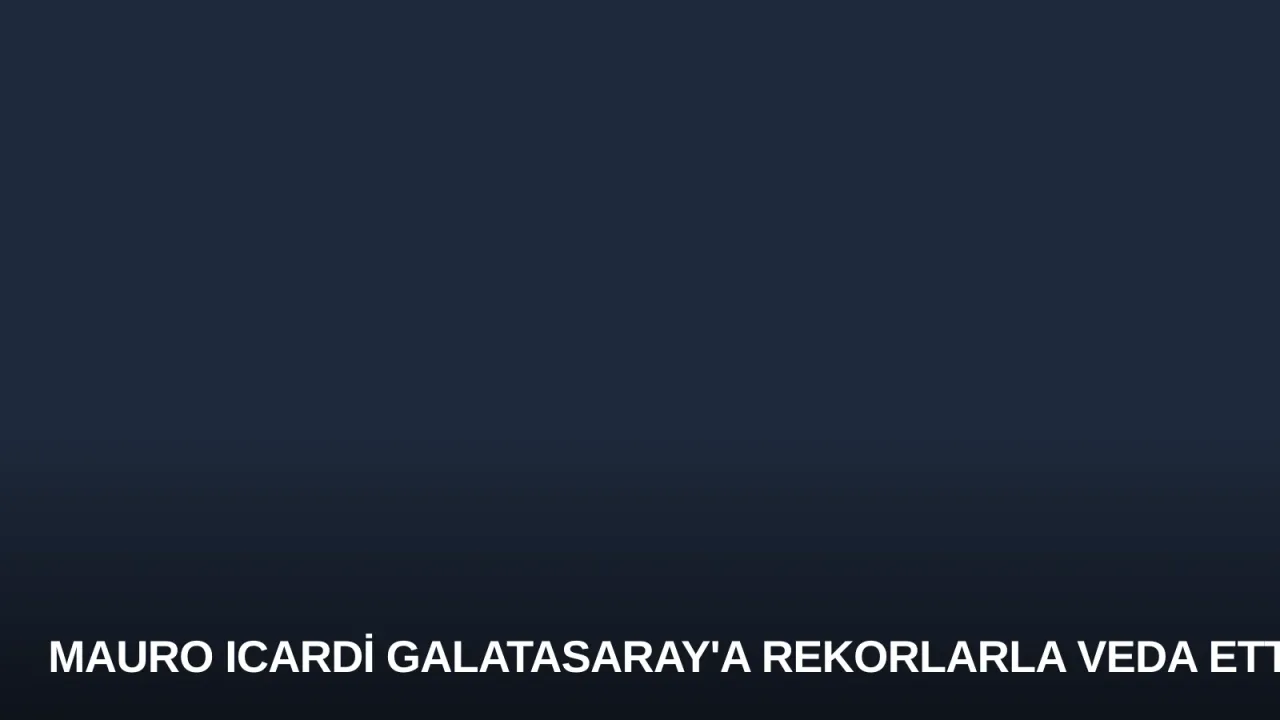 Mauro Icardi Galatasaray'a Rekorlarla Veda Etti
