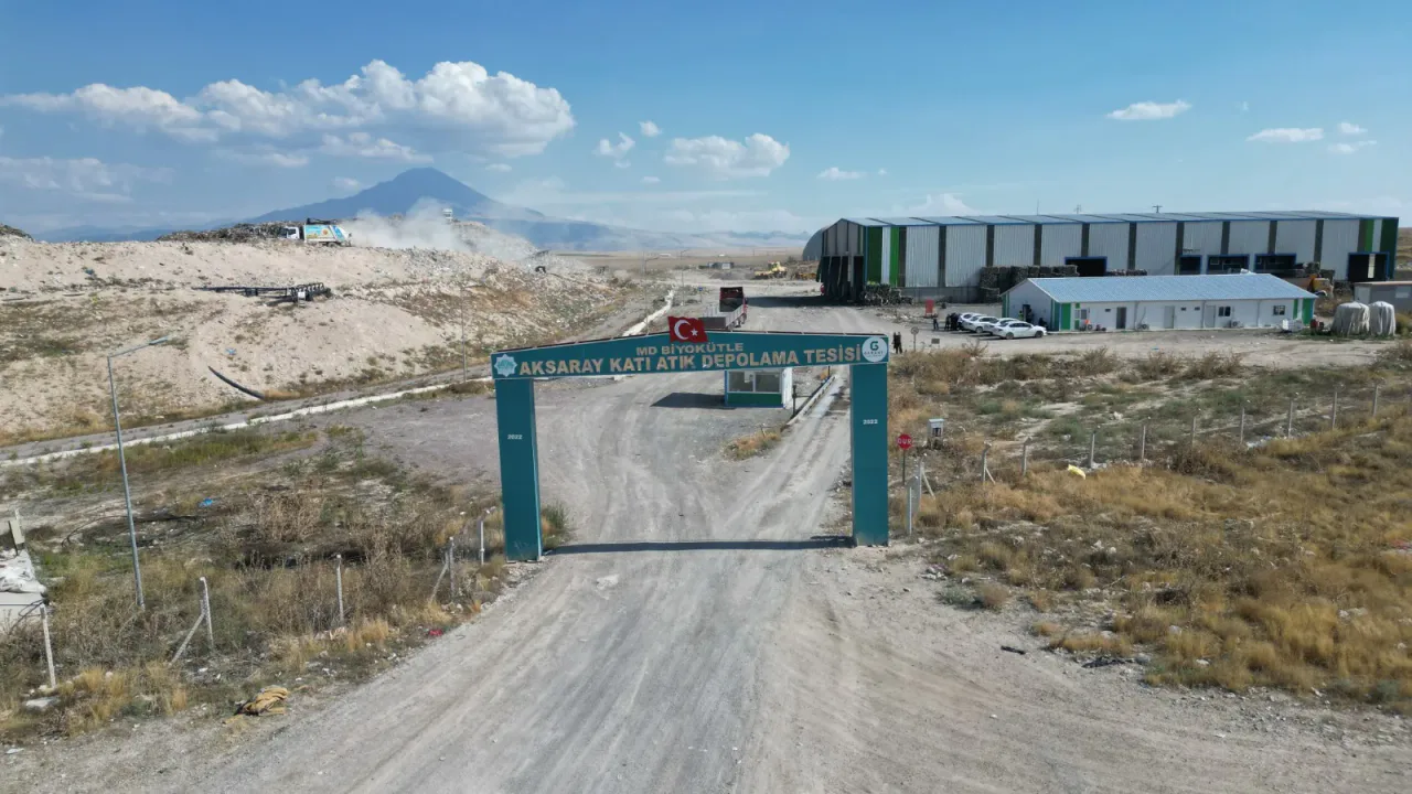Aksaray'da Çöpten Elektrik Üretimiyle Karbon Emisyonu Azalıyor