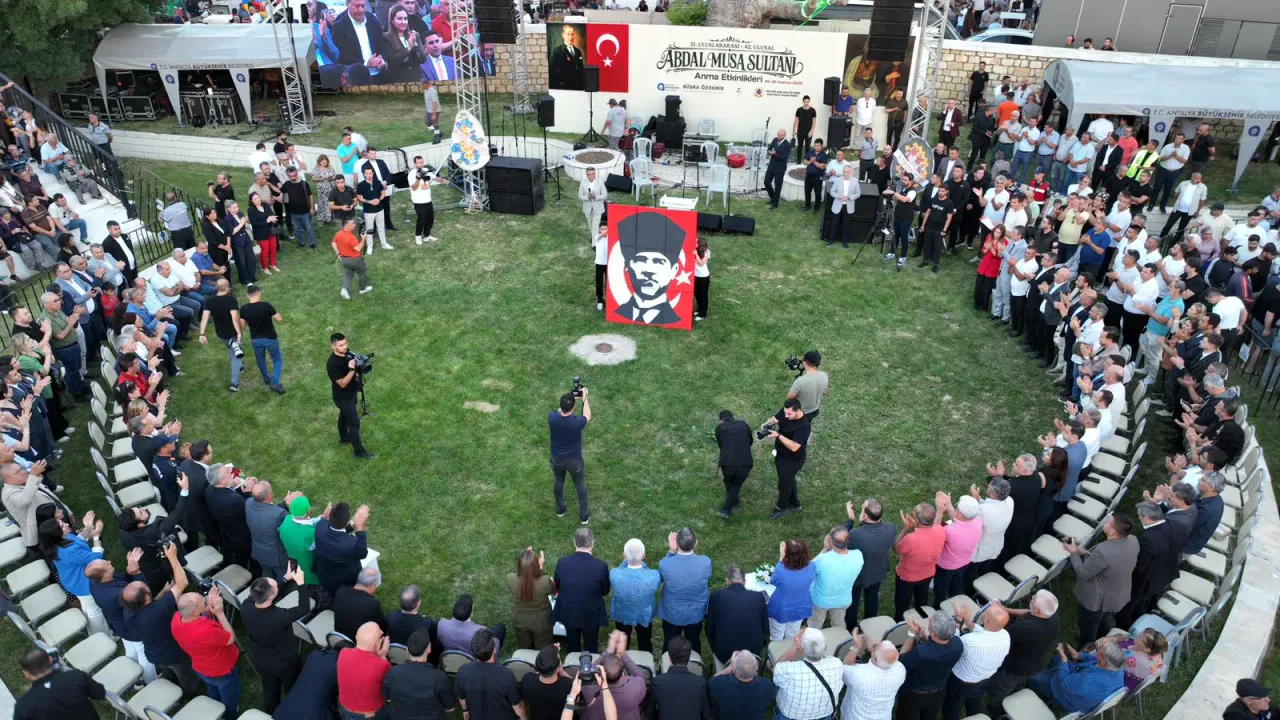 Abdal Musa Sultan Anma Etkinlikleri Elmalı'da Gerçekleşti