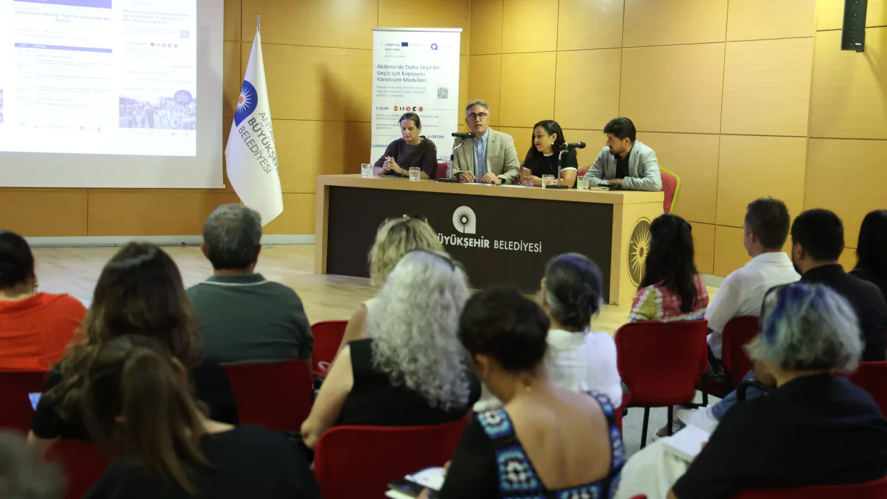 Antalya'da Yeşil Geçiş İçin Ortak Akıl Çalıştayı Düzenlendi