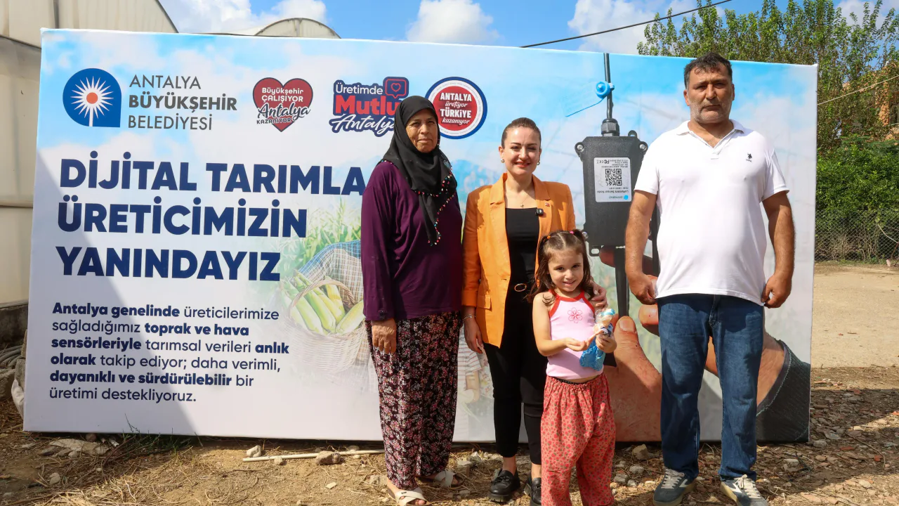 Antalya'da Serikli Üreticilere Dijital Sensör Desteği