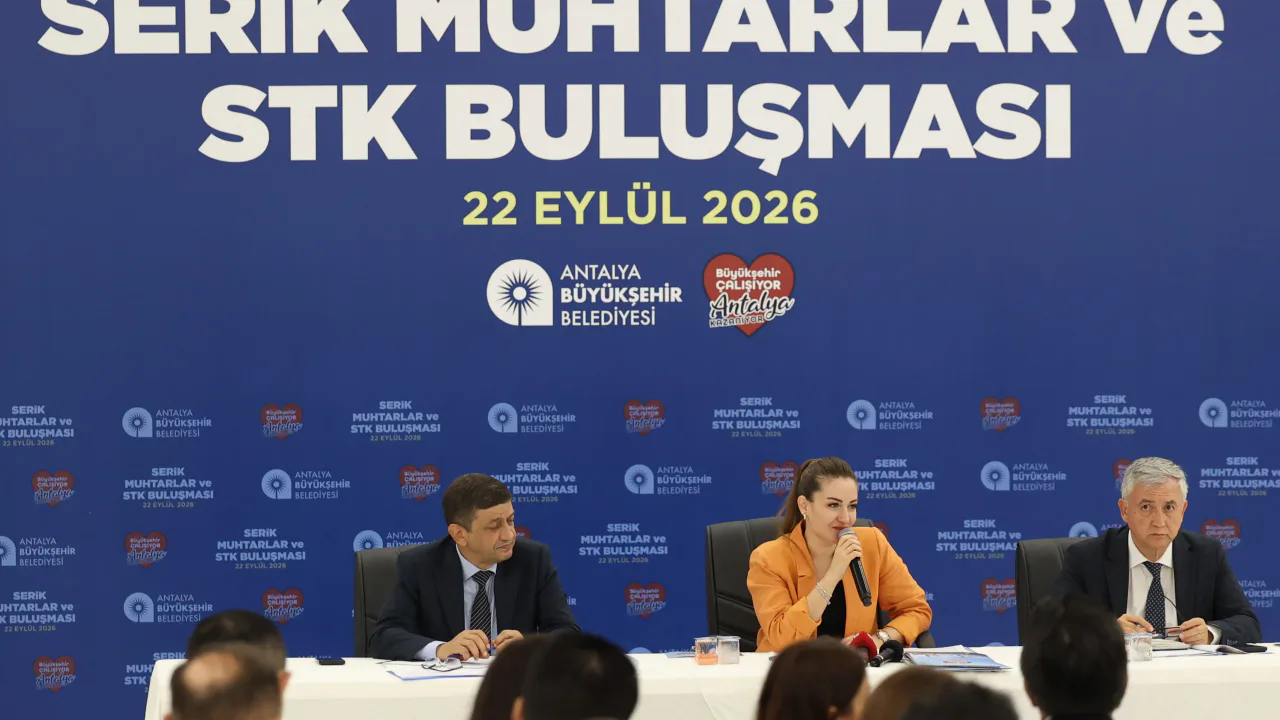 Büşra Özdemir, Serik'te Muhtarlarla Yatırımları Değerlendirdi