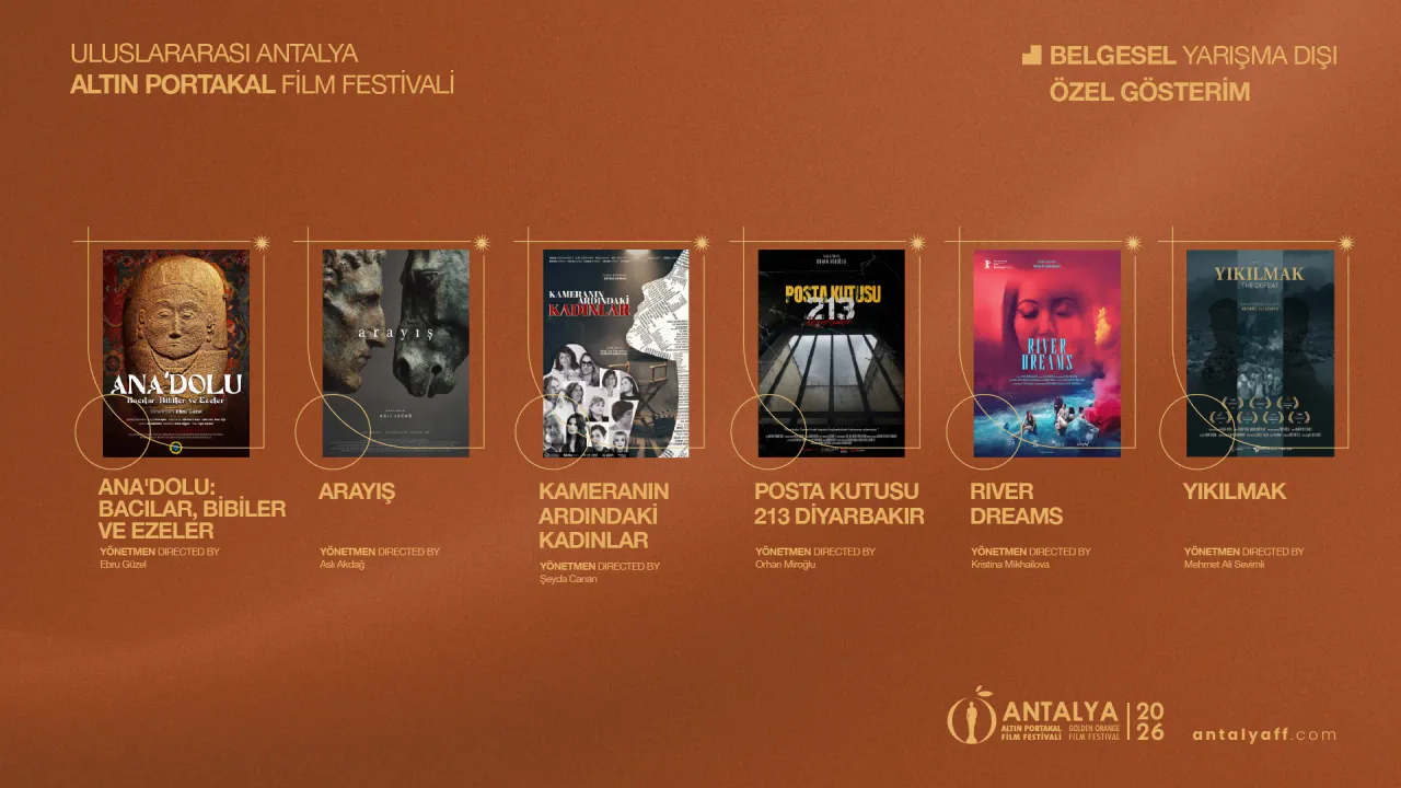 63. Antalya Altın Portakal'da Yarışma Dışı Filmler Belli Oldu