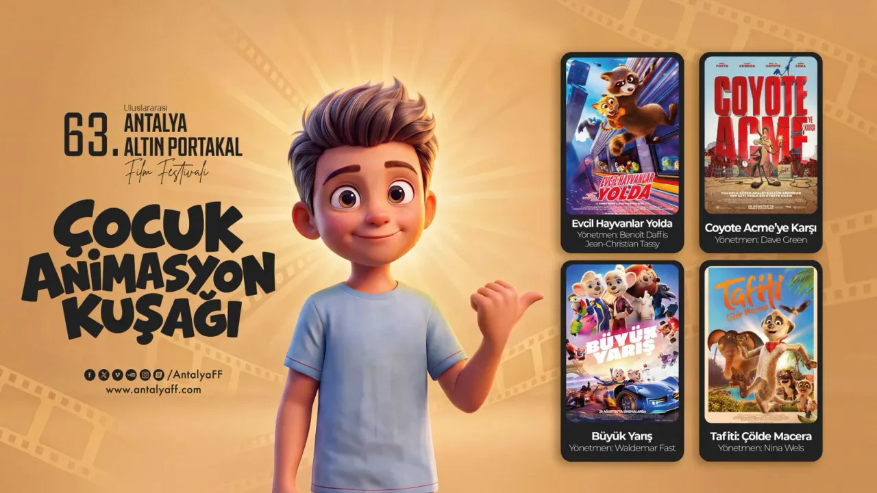 63. Altın Portakal'da Çocuklar İçin Özel Film Kuşağı