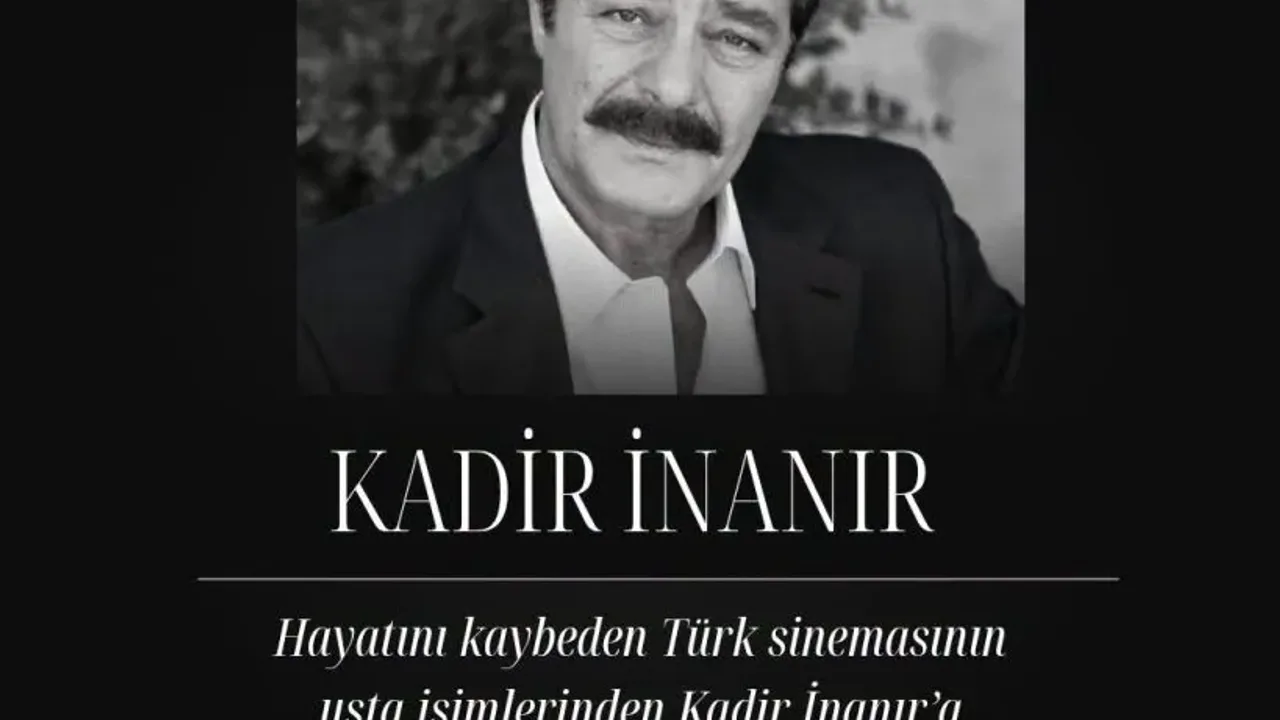 Burdur Belediyesi Kadir İnanır İçin Taziye Mesajı Paylaştı