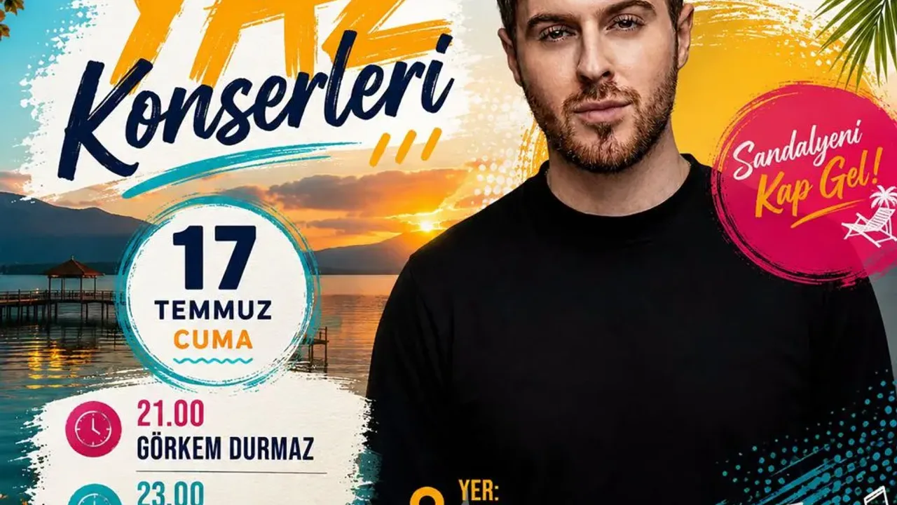 Burdur Belediyesi Görkem Durmaz Konseri Düzenleyecek