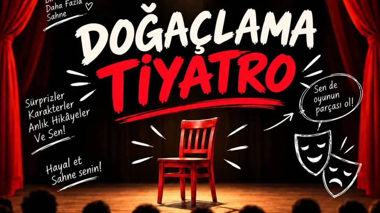 Burdur Belediyesi Doğaçlama Tiyatro Etkinliği Düzenliyor