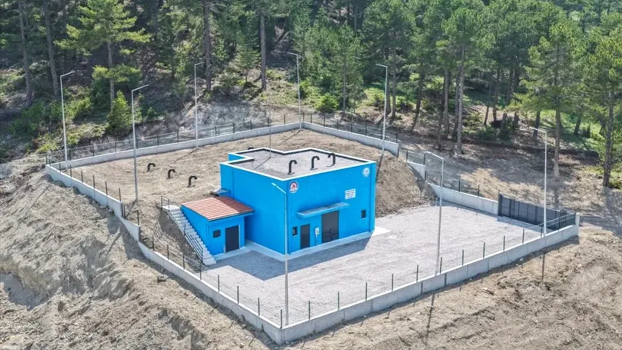 Çameli İçme Suyu Deposu Hizmete Hazır Hale Getirildi