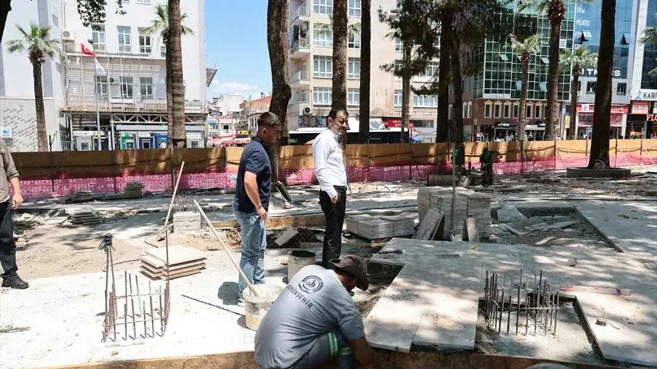 Denizli Candoğan Parkı Yenileme Çalışmalarıyla Modernleşiyor
