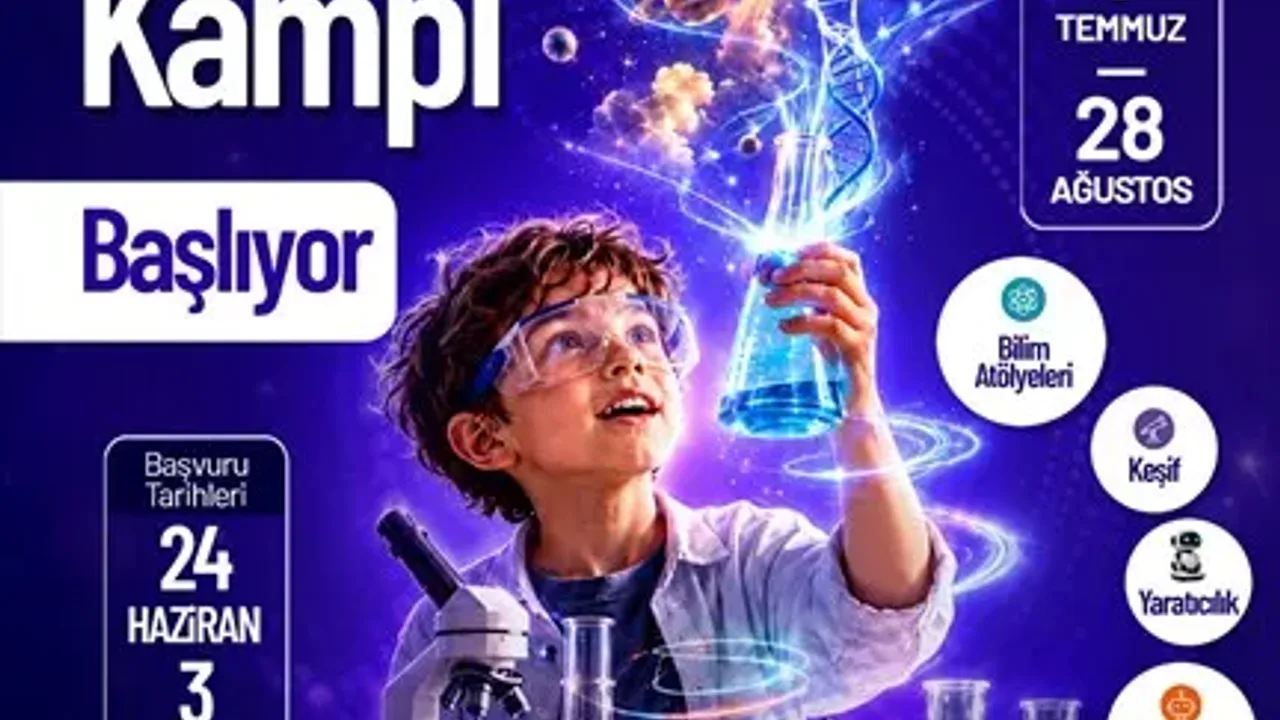 Denizli'de Yaz Bilim Kampı Başvuruları 24 Haziran'da Başladı