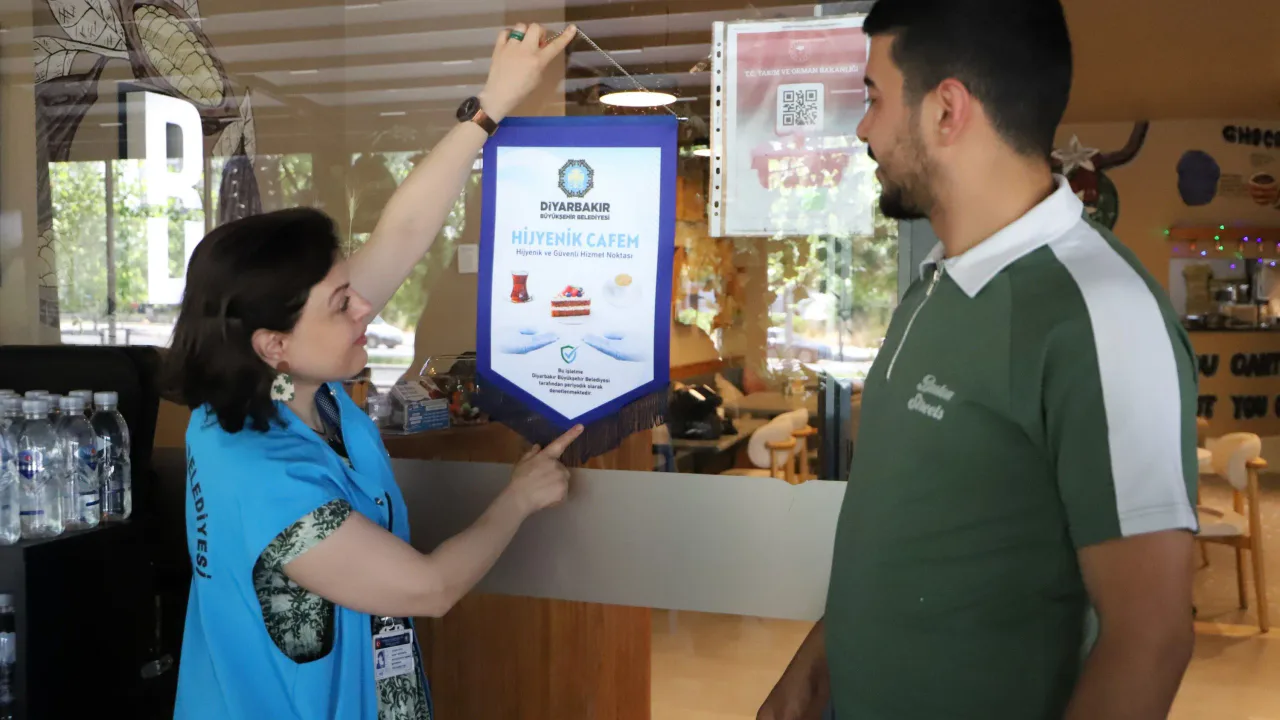 Diyarbakır'da Kafeler İçin Hijyenik Cafem Dönemi Başladı