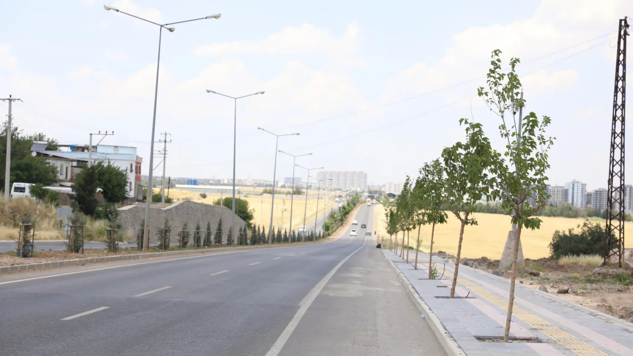 Diyarbakır Yeşil Koridor Projesinde Çalışmalar Sürüyor
