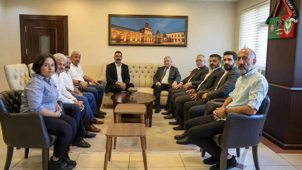 Gelecek Partisi'nden Diyarbakır Büyükşehir Belediyesi'ne Ziyaret
