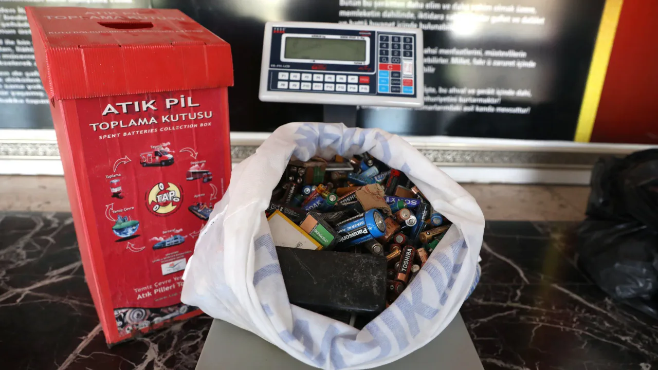 Diyarbakır'da Atık Pil Toplama Kampanyası Tamamlandı