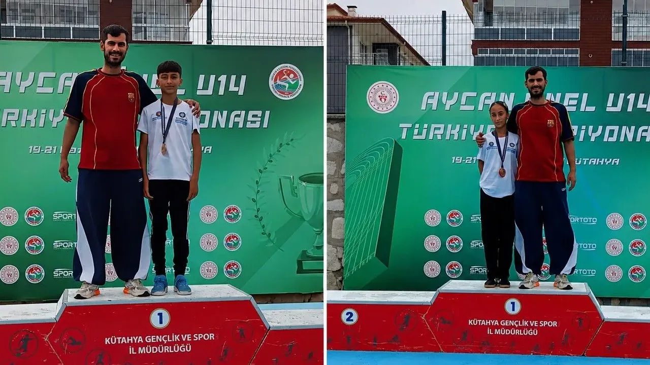 Diyarbakırlı Atletler Kütahya'da Türkiye Şampiyonu Oldu