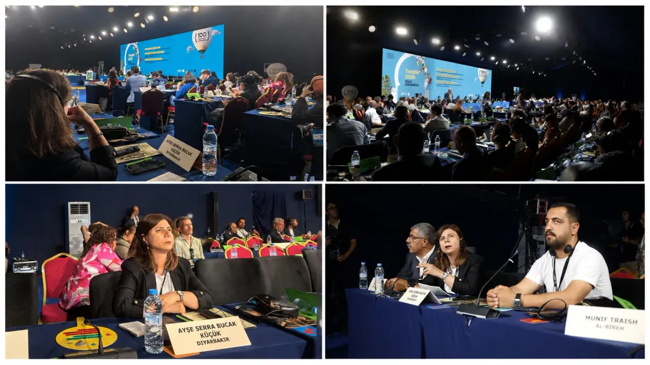 Serra Bucak, UCLG Kongresi'nde Diyarbakır'ı Anlattı