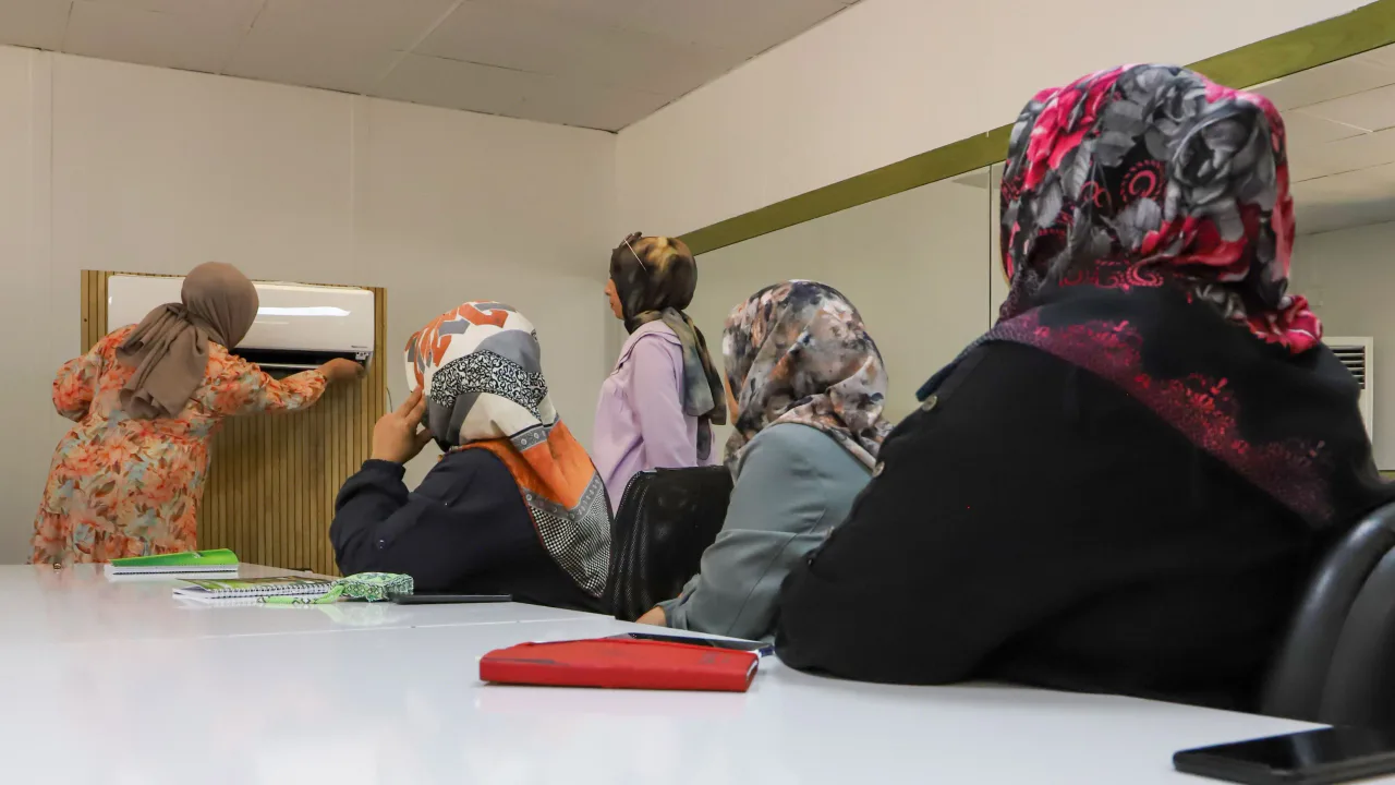 Kadınlara Yönelik Klima-Kombi Bakım Eğitimi Başladı