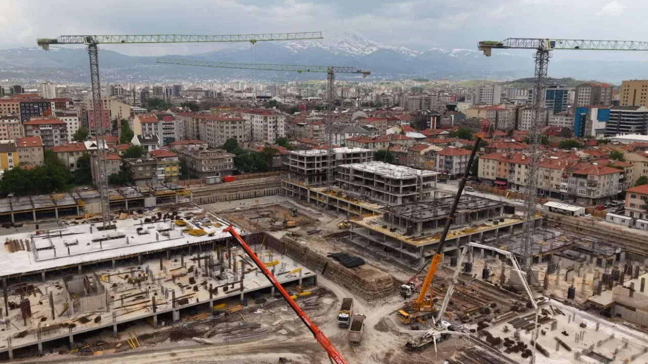 Kayseri Sahabiye Kentsel Dönüşüm Projesi Hızla İlerliyor