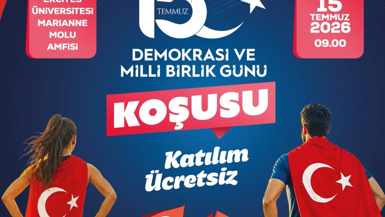Kayseri'de 15 Temmuz Demokrasi ve Milli Birlik Günü Koşusu Yapılacak