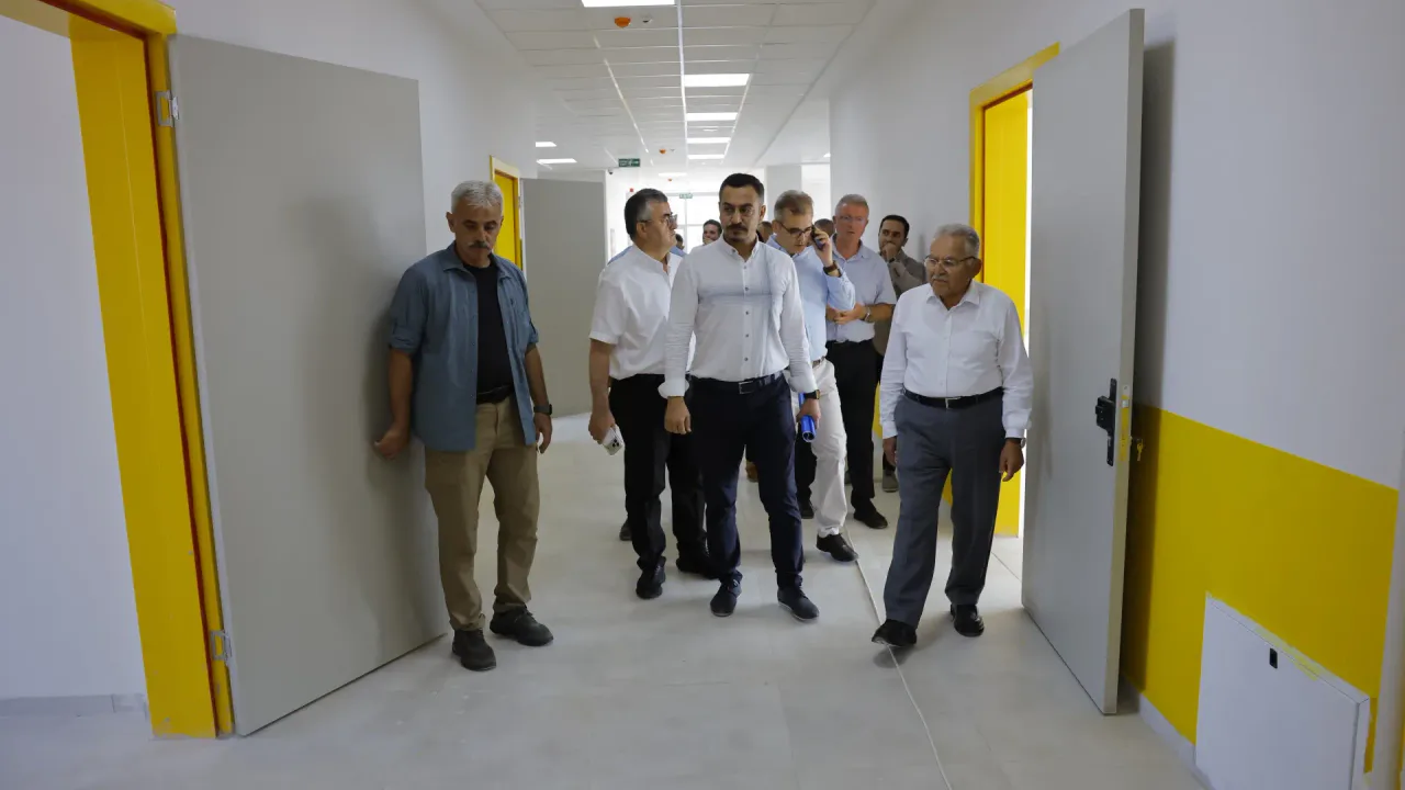 Kayseri'de 85 Milyon Liralık Okul Projesinde Sona Yaklaşıldı
