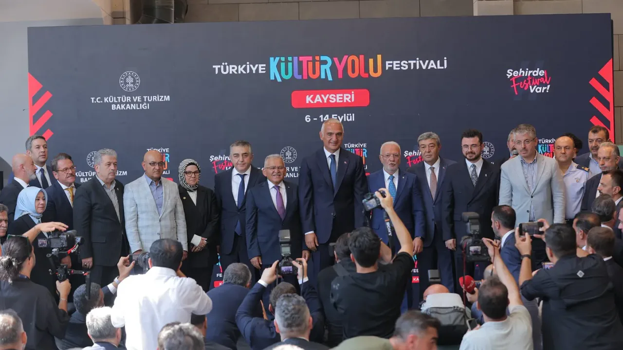 Türkiye Kültür Yolu Festivali 5-13 Eylül'de Kayseri'de