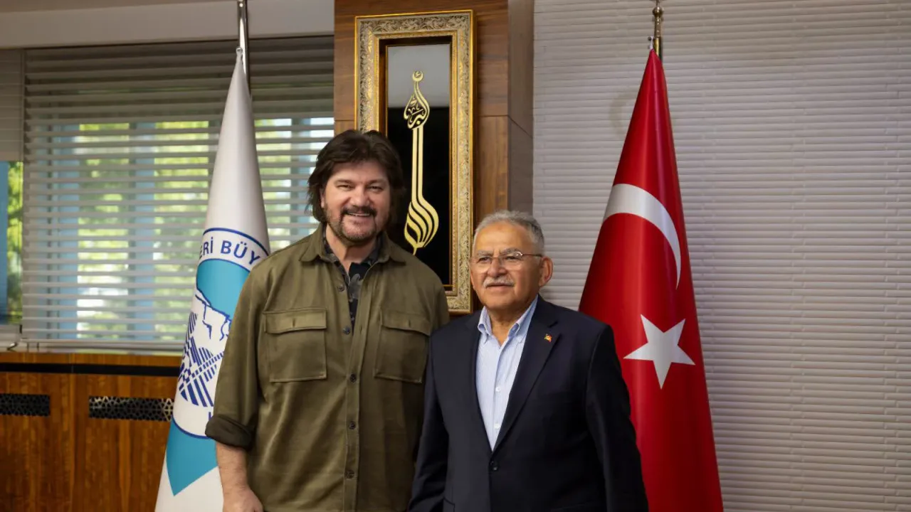 Büyükkılıç, Kültür Yolu Festivali'nde Ahmet Şafak'ı Ağırladı