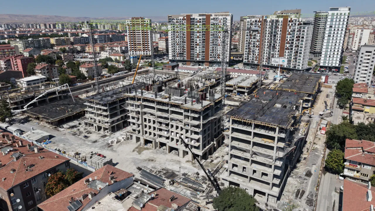 Sahabiye Kentsel Dönüşüm Projesi 2. Etabı Yüzde 45'e Ulaştı