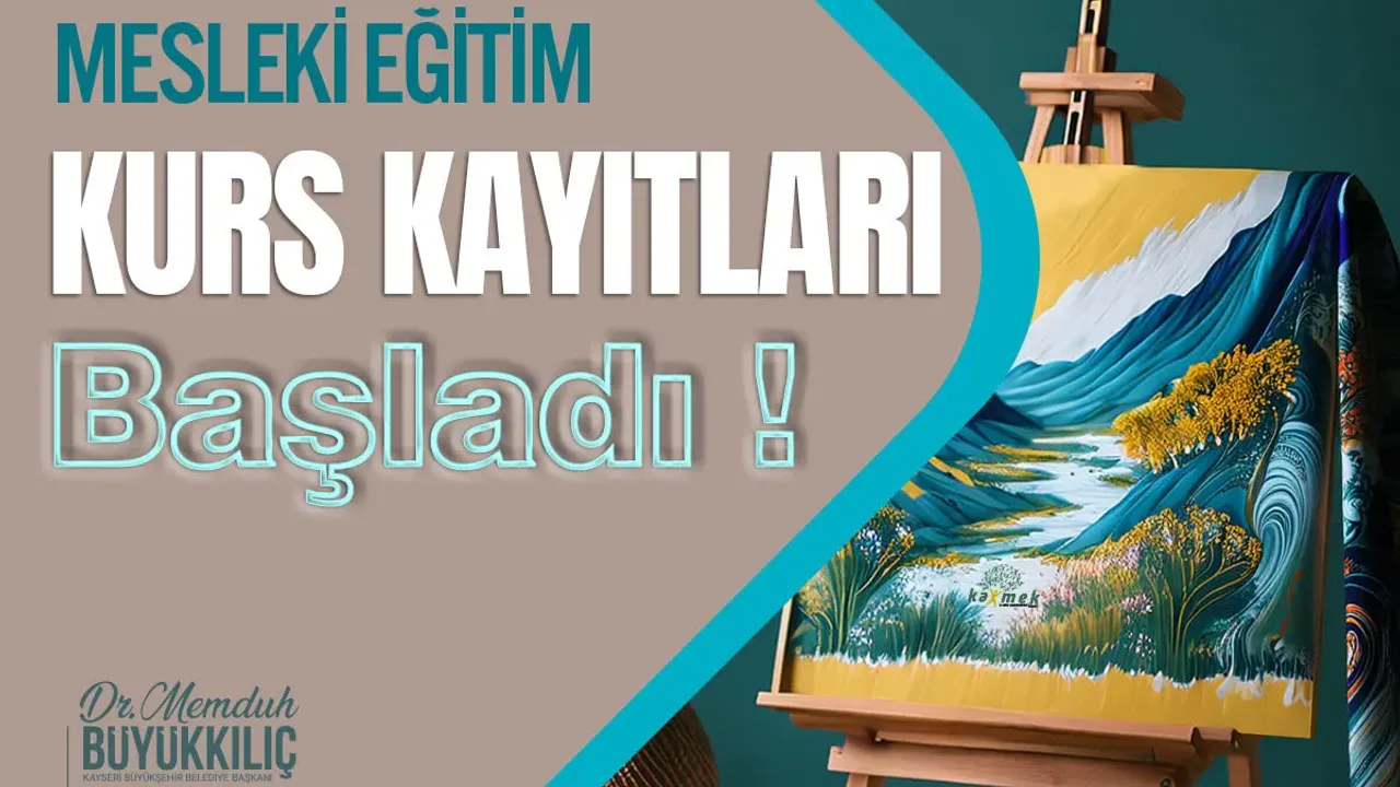 KAYMEK'te Ücretsiz Güz Dönemi Kurs Kayıtları Başladı