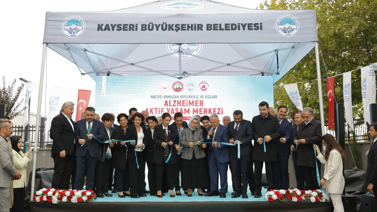Kayseri'de Alzheimer Aktif Yaşam Merkezi Hizmete Açıldı